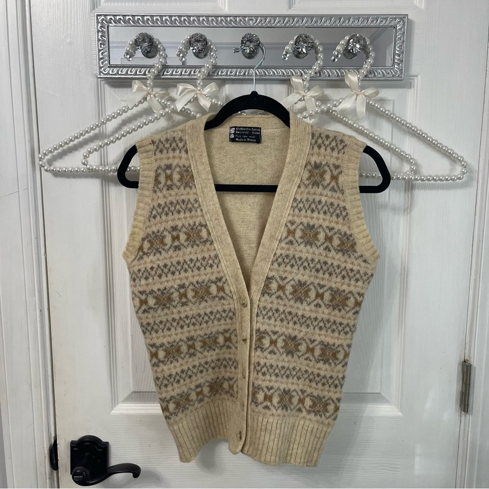 Pure Wool Vest Made in Britain
